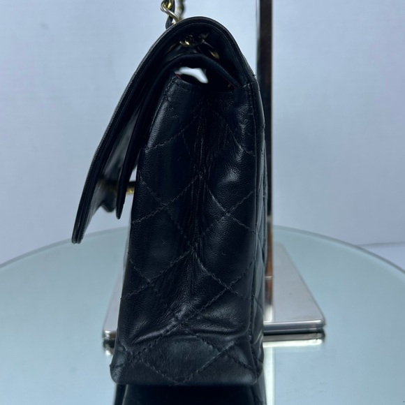 CHANEL Paris Limited Double Flap Quilted Lambskin Shoulder Bag - Picture 8 of 16